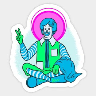 Enlightened Ronald Sticker